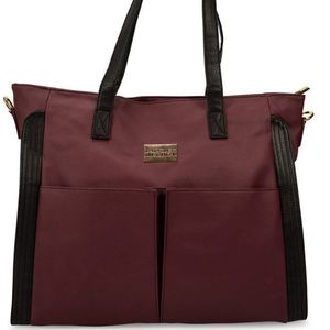 Badgley Mischka weekender rose travel bag